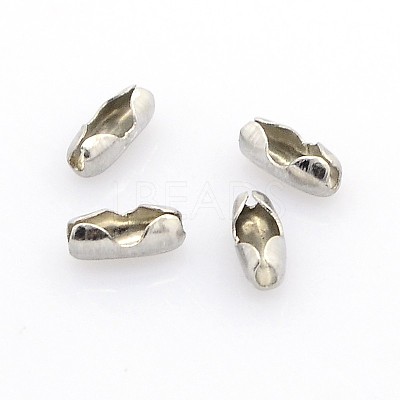 Tarnish Resistant Stainless Steel Ball Chain Connectors STAS-L018C-P-1