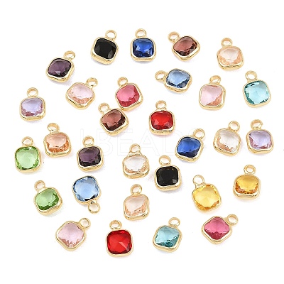 Brass Glass Pendants GL-CBABDD8-08G-1