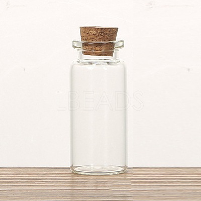 Glass Cork Bottles Ornament CON-PW0001-038D-1