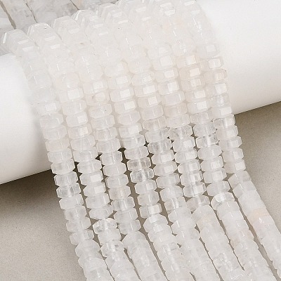 Natural Quartz Crystal Beads Strands G-G317-A25-3X6MM-1