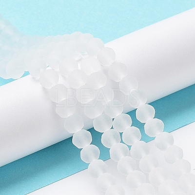 Transparent Glass Beads Strands LS-EGLA-A034-T2mm-MD19-1