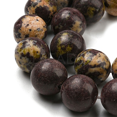 Natural Cherry Blossom Jasper Beads Strands G-C079-A02-05-1