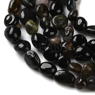 Natural Tourmaline Beads Strands G-C268-A02-6x8mm-1