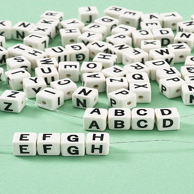 20Pcs Porcelain Beads PORC-FS0001-08V-1