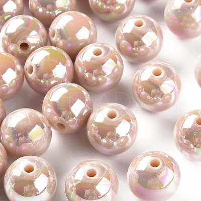 Opaque Acrylic Beads MACR-S370-D16mm-34-1
