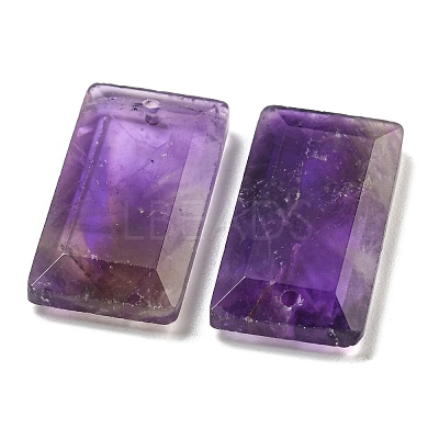 Natural Amethyst Pendants G-G123-03C-1
