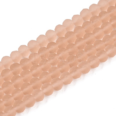Transparent Glass Beads Strands EGLA-A044-T4mm-MD20-1