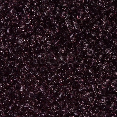 Transparent Round 12/0 Glass Seed Beads SEED-A004-2mm-16-1