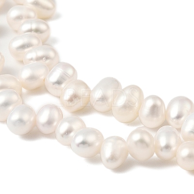 Natural Cultured Freshwater Pearl Beads Strands PEAR-I007-04B-01A-1
