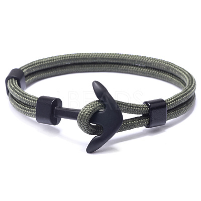 Polyester Cord Multi-strand Bracelets BJEW-F352-05B-03-1
