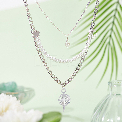 18Pcs 3 Colors 304 Stainless Steel Pendant Rhinestone Settings Ion Plating(IP) STAS-DC0014-65-1