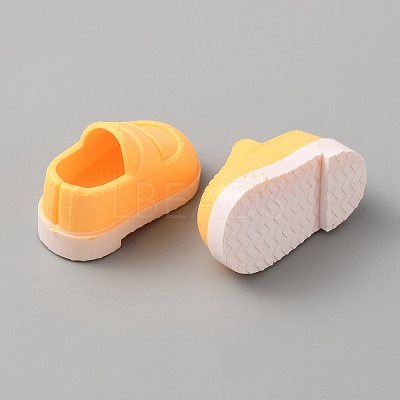 Plastic Doll  Shoes AJEW-WH0348-05E-1