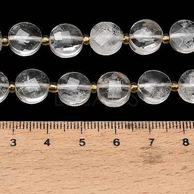 Natural Quartz Crystal Beads Strands G-B094-A37-01-1
