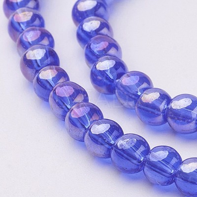 Glass Bead Strands X-GR6mm-23Y-AB-1
