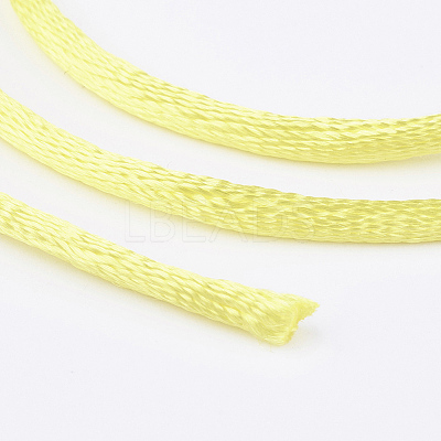 Nylon Satin Rattail Cords LS-NWIR-L006-2mm-12-1