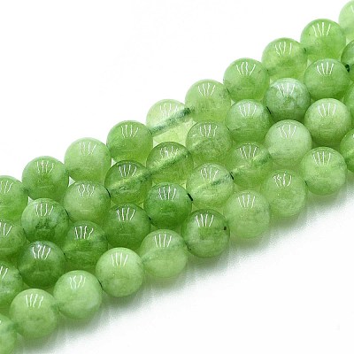 Natural Quartz Beads Strands G-N355-6mm-33-1