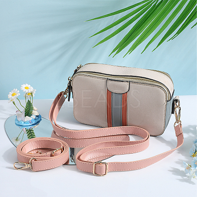 2Pcs PU Leather Adjustable Shoulder Bag Straps FIND-GF0007-03D-1