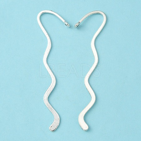 Zinc Alloy Wavy Bookmarks LS-PALLOY-17-AS-FF-1-1