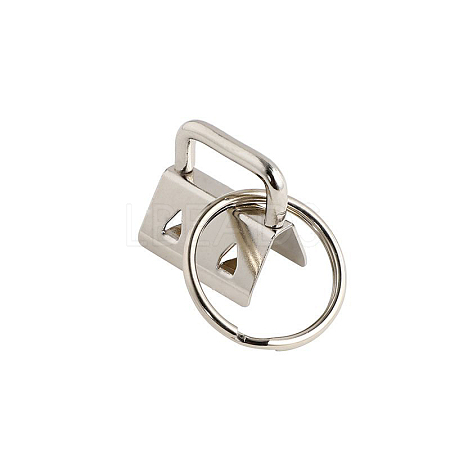 Iron Ribbon Ends with Keychain Split Ring PURS-PW0001-436P-1