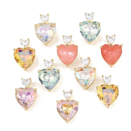 Brass Glass Pendants GL-CBABDD8-11G-1