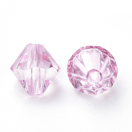 Transparent Acrylic Beads X1-TACR-S146-4mm-02-1