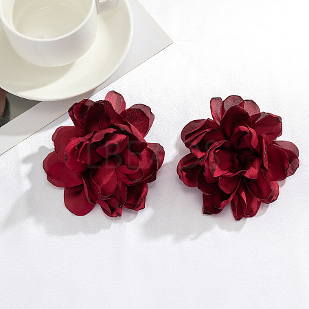 Cloth Stud Earrings WGCE0A1-06-1