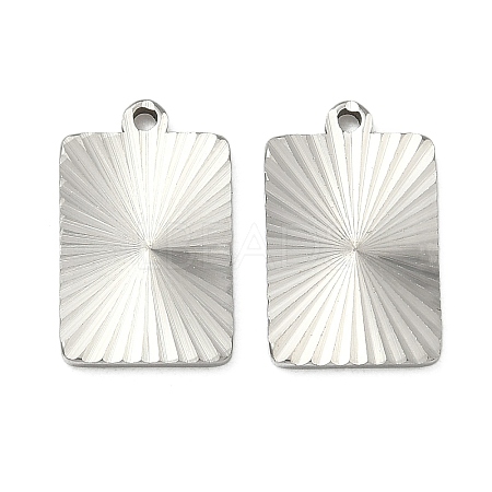 304 Stainless Steel Pendants STAS-C167-08E-P-1