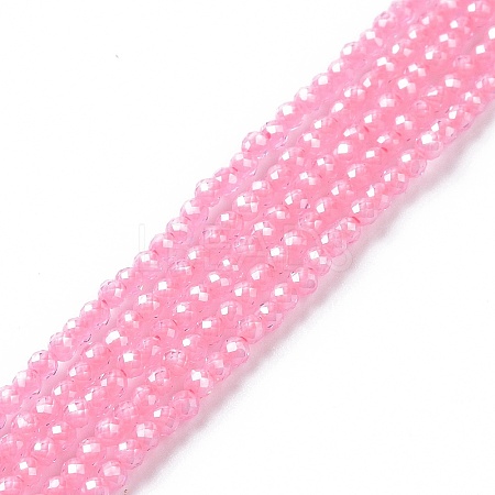 Cubic Zirconia Beads Strands G-F596-48G-2mm-1