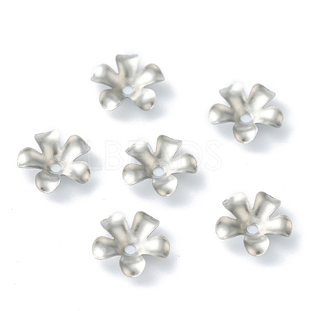 Non-Tarnish 304 Stainless Steel Bead Caps STAS-H149-25P-1