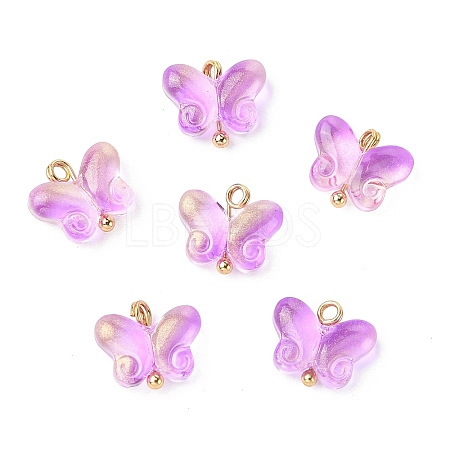 Alloy Glass Pendants GLAA-P080-01G-01-1