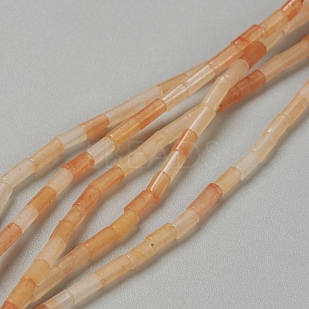 Natural Red Aventurine Beads Strands G-B004-A24-1