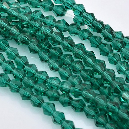 Faceted Bicone Glass Beads Strands EGLA-P017-3mm-09-1