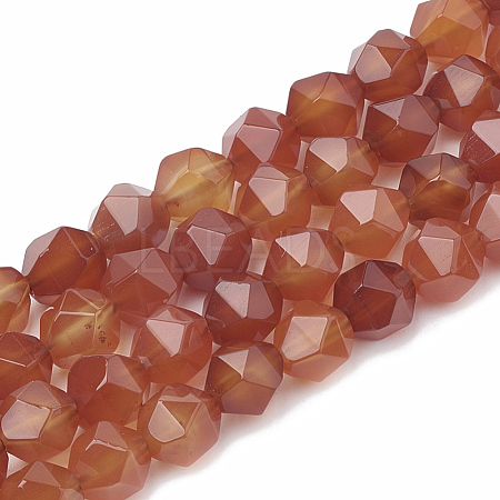 Natural Carnelian Beads Strands G-S332-6mm-005-1