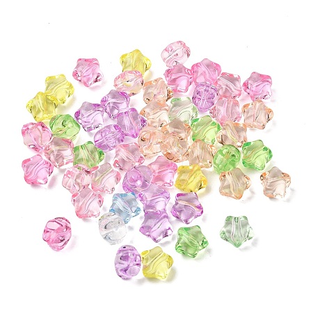 Transparent Acrylic Beads X-TACR-C002-01B-1