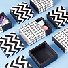 Square Folding Cardboard Small Cake Drawer Box CON-WH0084-49A-5