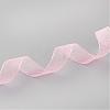 Breast Cancer Pink Awareness Ribbon Making Materials Sheer Organza Ribbon RS12mmY004-2