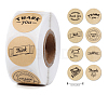 Self-Adhesive Paper Thank You Roll Stickers PAAG-PW0001-152B-1