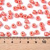 Baking Paint Pearlized Glass Seed Beads SEED-T008-03J-5