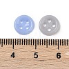 4-Hole Glass Buttons PORC-R010-01C-3