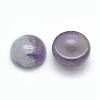 Natural Amethyst Cabochons G-P393-R14-10mm-2