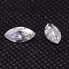 Cubic Zirconia Pointed Back Cabochons ZIRC-M003-4x2mm-007-2