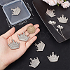 8Pcs 304 Stainless Steel Pendants STAS-BBC0003-66-3