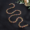 1Yard Iron Glass Rhinestone Chains FIND-AR0006-66-4