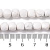 Natural Howlite Beads Strands G-G001-B03-06-5