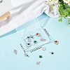 SUNNYCLUE 16Pcs 4 Style 304 Stainless Steel Enamel Charms STAS-SC0003-10-6