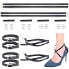 AHADEMAKER PU Leather High-heeled Shoelaces DIY-GA0004-22-1