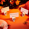 Skull Resin Name Card Holder DIY-WH0430-814-5