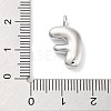 Rack Plating Brass Balloon Letter Pendants X-KK-C050-01P-F-3