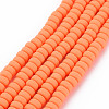 Handmade Polymer Clay Beads Strands CLAY-N008-41-2