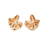 Brass Stud Earrings Finding for Women KK-A244-14G-1